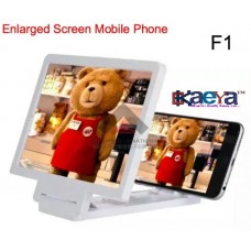 OkaeYa-F1 3D Enlarged Screen Magnifier, 3D Mobile Phone Eyes Protection Screen Magnifier